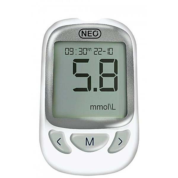 Фото Глюкометр NewMed NEO + 10 тест-смужок (Австрія)