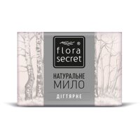 Мило натуральне Flora Secret Дігтярне 75 г