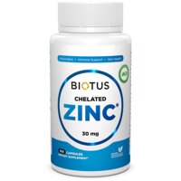 Хелатний цинк Biotus Chelated Zinc капсули по 30 мг, 100 шт.