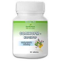 Фитопрепарат Солинорм &ndash; корректор солевого обмена Даникафарм №90