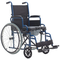 Складная инвалидная коляска с санитарным оснащением OSD-MOD-BST-45 S27-2826