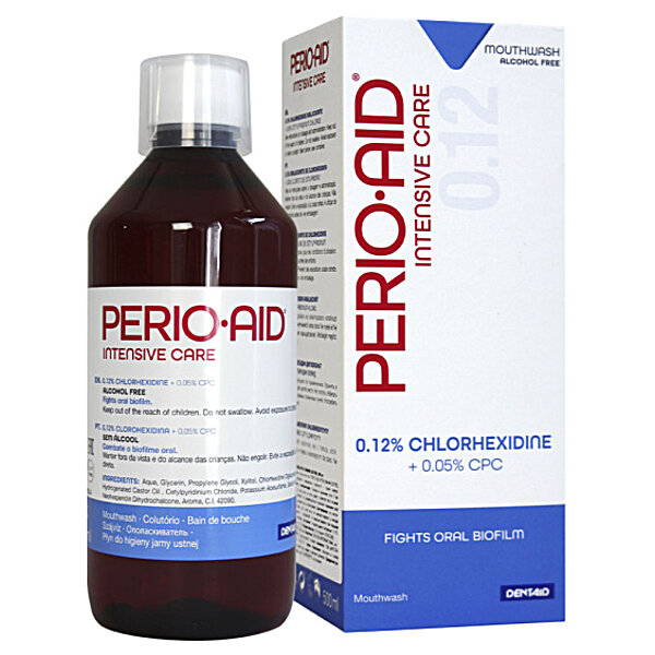 Ополіскувач антисептичний PERIO - AID 0.12% DENTAID , 500 мл