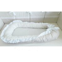 Позиционер (гнездышко для новорожденных) Кристина, бежевый 80х50 Lux Baby