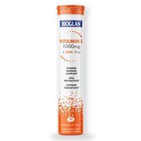 Витамин С+ Цинк шипучие таблетки Bioglan Vit C+ Zink Effervescent №20 (Биоглан)
