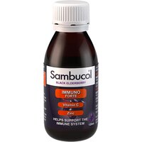Sambucol Immuno Forte Liquid 120 мл. (Самбукол сироп для взрослых и детей) №2