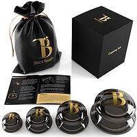 Великі вакуумні банки (4 шт.) Black Touch