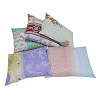 Подушка из гречневой шелухи "Лотос Здоровый Сон", 40x30 см (сатин)