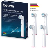 Насадки для роторних зубних щіток Beurer TB Sensitive 4x, делікатне чищення (Німеччина)