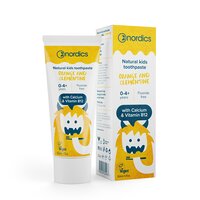 Зубна паста дитяча Nordics Kids Orange and Clementine 50 мл