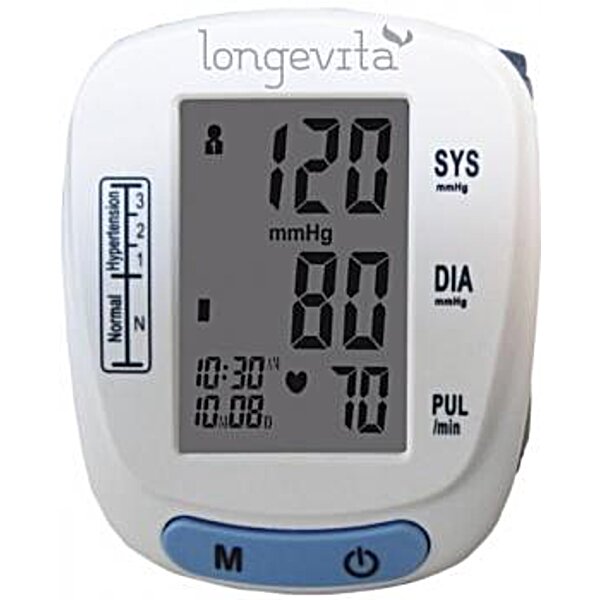 Купити Тонометр на зап'ястя Longevita BP-201М (Австрія)