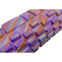 Ролик массажный EasyFit Grid Roller 33 см v.1.1 Multi Фиолетовый S122-1170 №2