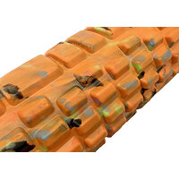 Ролик массажный EasyFit Grid Roller 33 см v.1.1 Multi Оранжевый S122-1169 №2