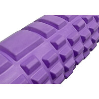 Ролик массажный EasyFit Grid Roller 45 см v.2.1 Фиолетовый S122-1187 №2