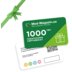 Подарочный сертификат номиналом 1000 грн