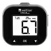 Глюкометр Wellion CALLA Light , набір для вимірювання глюкози , (Австрія )