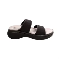 Жіночі сандалі Dr.Feet 21012-146-148 з двома регульованими ремінцями, чорні (Хорватія)