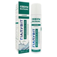 Нормалізуючий спрей для обличчя та тіла Гіалувіт Себум баланс 200 мл (Україна)