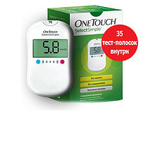 Акционный набор Глюкометр One Touch Select Simple с 35 тест-полосками в комплекте (LifeScan, США)