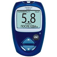 Глюкометр One Touch Select&reg; з 25 тест-смужками