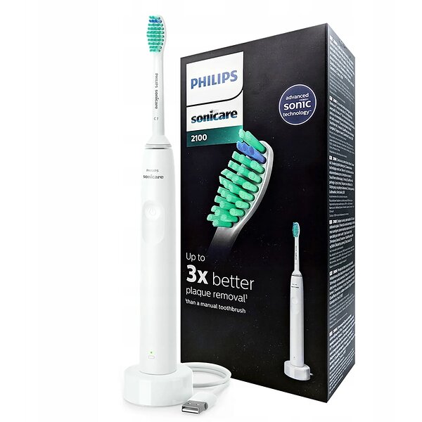 Характеристики Електрична зубна щітка PHILIPS 2100 Series HX3651/13