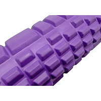 Ролик массажный EasyFit Grid Roller 33 см v.1.1 Фиолетовый S122-1165 №2