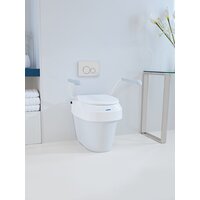 Сиденье для туалета Invacare Aquatec AT900 с подлокотниками (Франция) №2