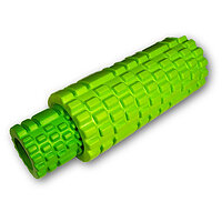 Ролик массажный EasyFit Grid Roller Double 33 см Салатовый S122-1417