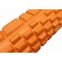 Ролик массажный EasyFit Grid Roller 33 см v.1.1 Оранжевый S122-1443 №2
