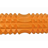 Ролик массажный EasyFit Grid Roller 33 см v.1.2 Оранжевый S122-1444 №2