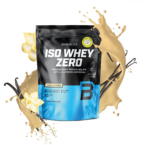Протеиновая смесь Biotech Iso Whey Zero 454г, ваниль (США)