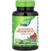 Корінь іглиці шипуватої Nature Way Butcher Broom 100 капсул по 360 мг (США)