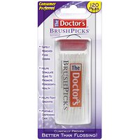 Міжзубні зубочистки BrushPicks, 120 шт. The Doctor's (США)