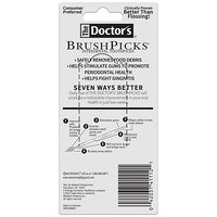 Міжзубні зубочистки BrushPicks, 120 шт. The Doctor's (США) №2