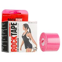 Кинезио тейп Kinesio Tape Standart 5x5 RockTape (Pink)