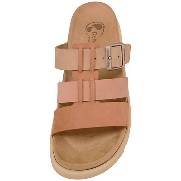 Характеристики Женские сандали Dr.Feet 16030 337 с регулируемой пряжкой, бежево-коричневые (Хорватия)