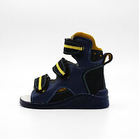 Босоніжки дитячі Ortofoot 121 AP Yellow Blue Ocean (устілка ВП-1 "горбик") 