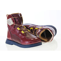 Ботинки детские ортопедические Oroto Cross Premium 621 Bordo Ortofoot 