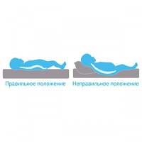 Матрас детский Латекс Lux 2в1 120х60х10 см Lux Baby №2