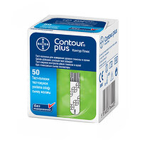 Тест-смужки CONTOUR&reg; PLUS 50 шт.