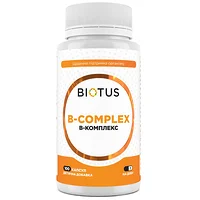 B-комплекс, B-complex, Biotus, 100 капсул (Україна)