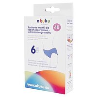Гигиенические трусы женске одноразовые 6 шт. 40 AKUKU
