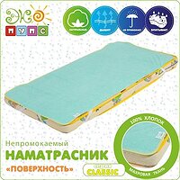 Наматрасник "Поверхность" Непромокайка Classic 60х120 ЭкоПупс