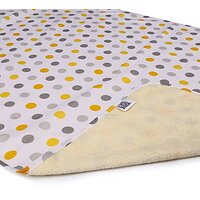 Пеленка двусторонняя непромокаемая Eco Cotton р.50х70 см. горошек Эко Пупс №2