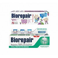 Комплекс BIOREPAIR "Family"  зубна паста(дитяча) + зубна паста(доросла)