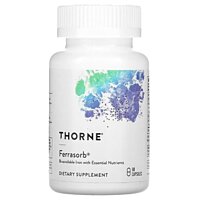Комплекс Thorne Research Формула для крові T Ferrasorb капсули, 60 шт.