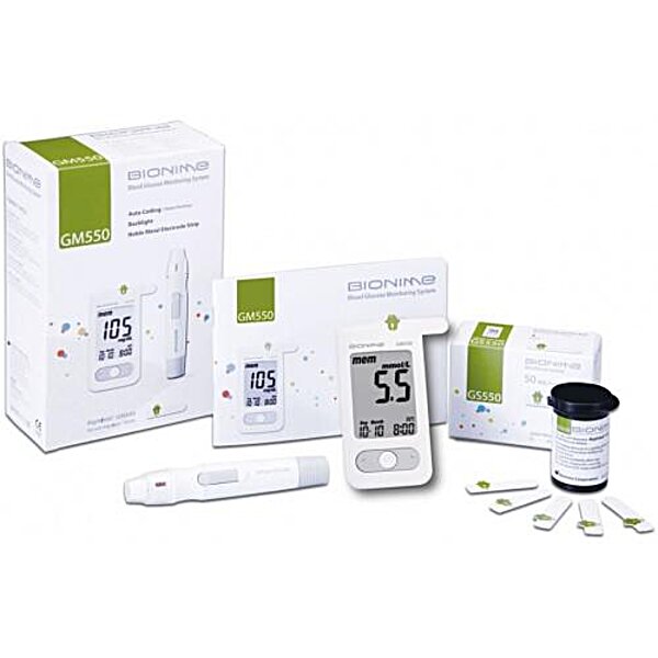 Глюкометр Bionime Rightest GM 550, (Бионайм, Швейцария)