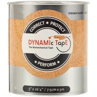 БІОМЕХАНІЧНИЙ тейп Dynamic Tape 7,5 см х 5 м бежевий з бежевим тату S112-18