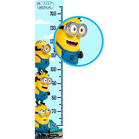 Дитячий зростомір наклейка Minions Sky Miraculous