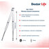 Костыль подмышечный алюминиевый Doctor Life 10022, 114-134 см, 1 шт (Украина)