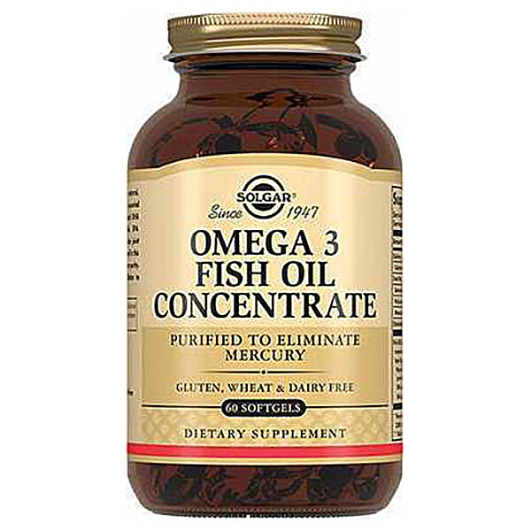 Solgar Концентрат рыбьего жира Omega-3 Fish Oil №60 